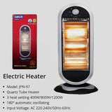 Sogo Electric heater Jpn-97 with packaging on a gray background