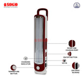 Sogo Rechargeable Emergency Led Lantern Light (JPN-260)