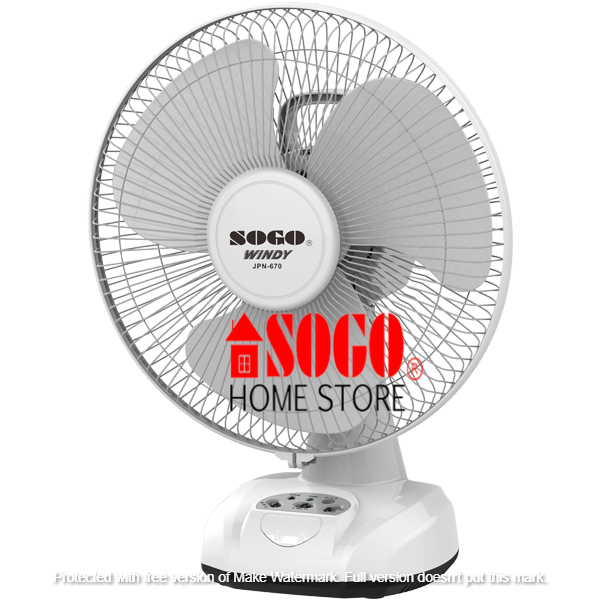 Sogo Rechargeable Fan- JPN 670