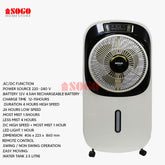 Sogo Rechargeable mist Fan JPN 697