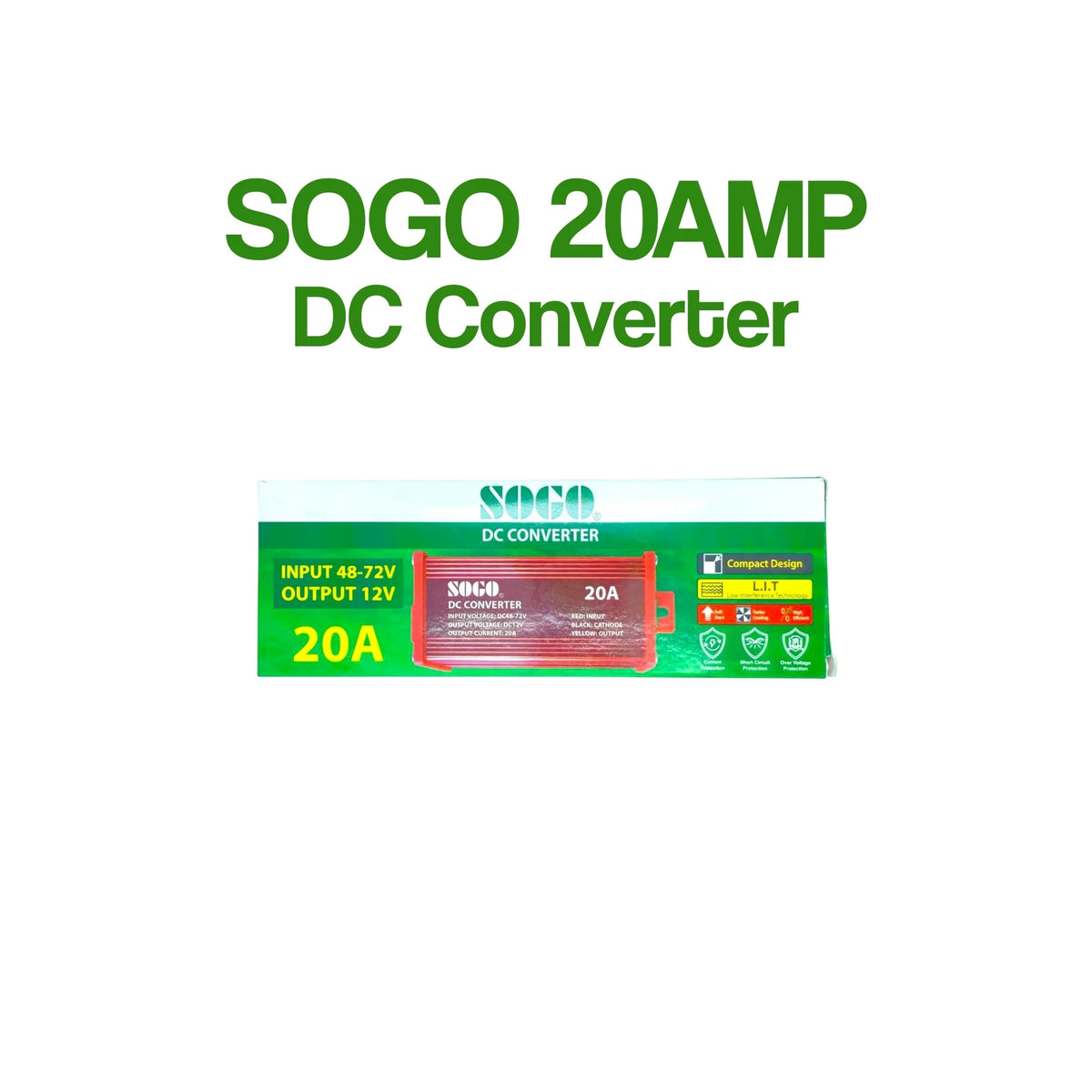 SOGO 20A Dc To Dc Converter