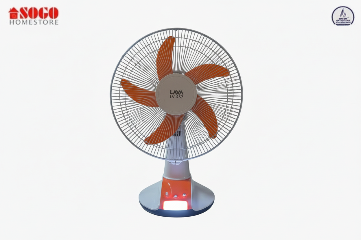 LAVA Rechargeable Ac Dc Table Fan  LV-457