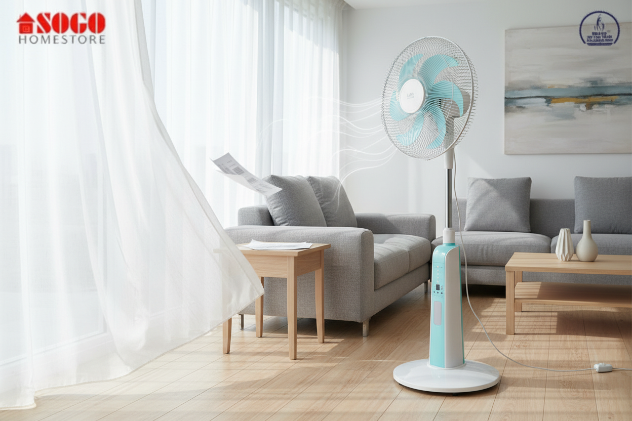 rechargeable pedestal fan Pakistan
