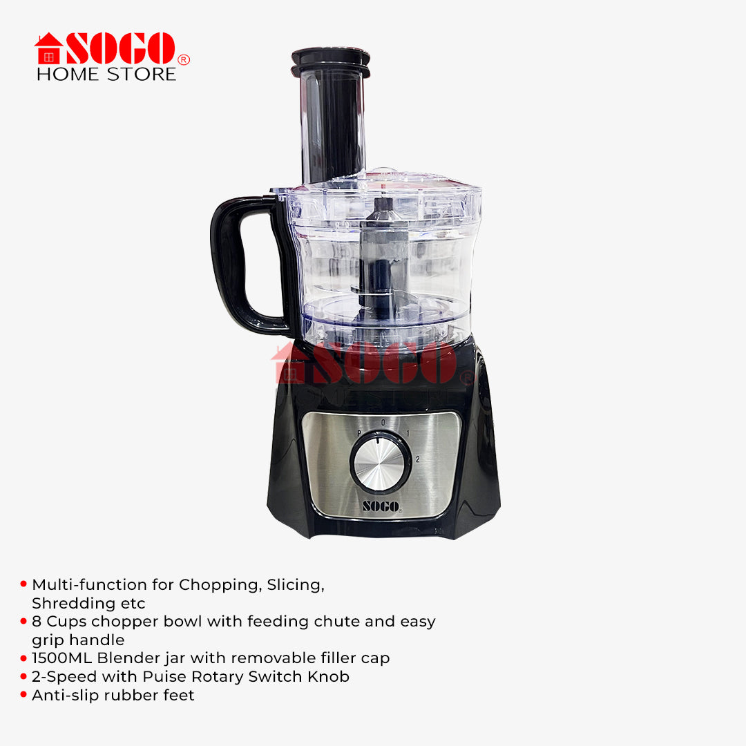 Sogo Deluxe Kitchen Robot Jpn 531 Food Processor Multi Function
