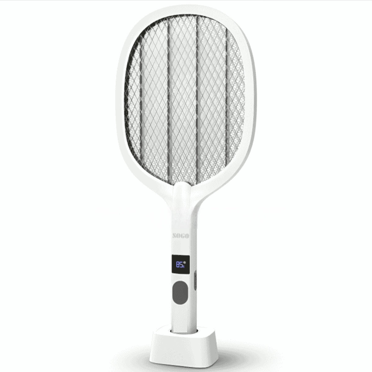 Sogo 3 in 1 Rechargeble Mosquito Swatter Racket With Trapping Light (Jpn-398)