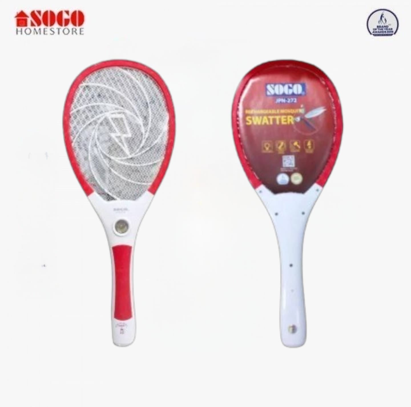Sogo Rechargeable 2 in 1 Insect Killer Racket (JPN-272)