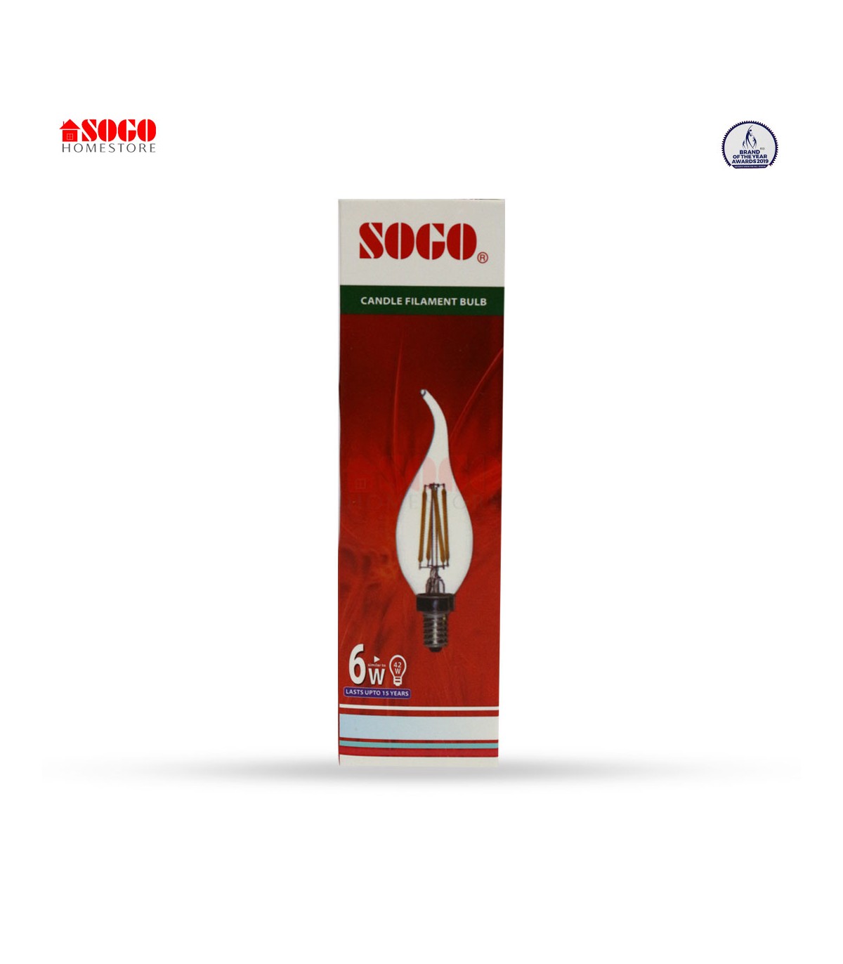 Candle Filament Bulb (4watts) (E27)