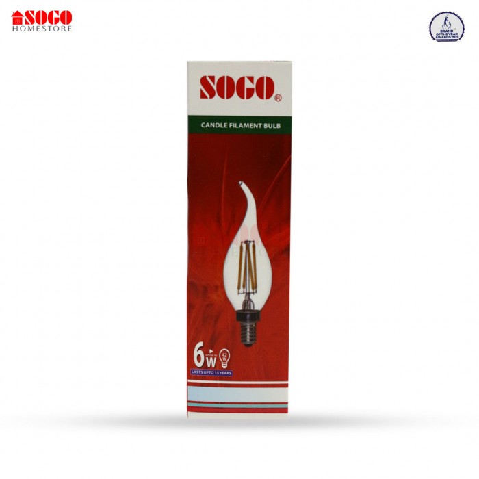 Candle Filament Bulb (6watts) (E27)
