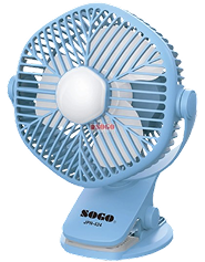 Sogo Rechargeable Mini Fan JPN-424 blue