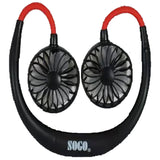 Sogo JPN-1020 Red Sport  Rechargeble Neck Fan