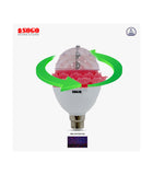 Pack Of 6 Sogo Revolving Gola Bulb 5 LED (B22) Pin Type