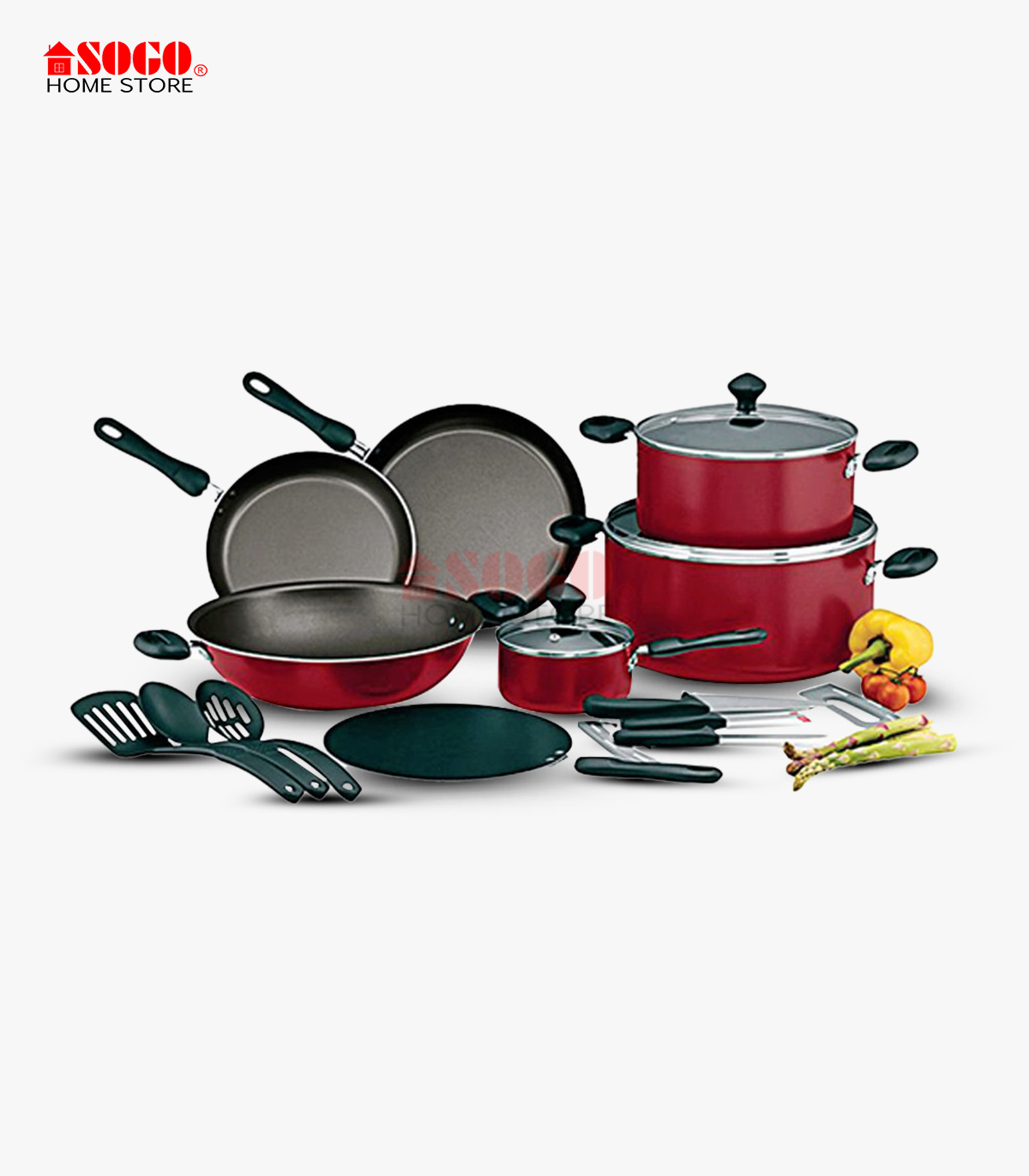 Prestige 21822 Cooking Set 17Pcs