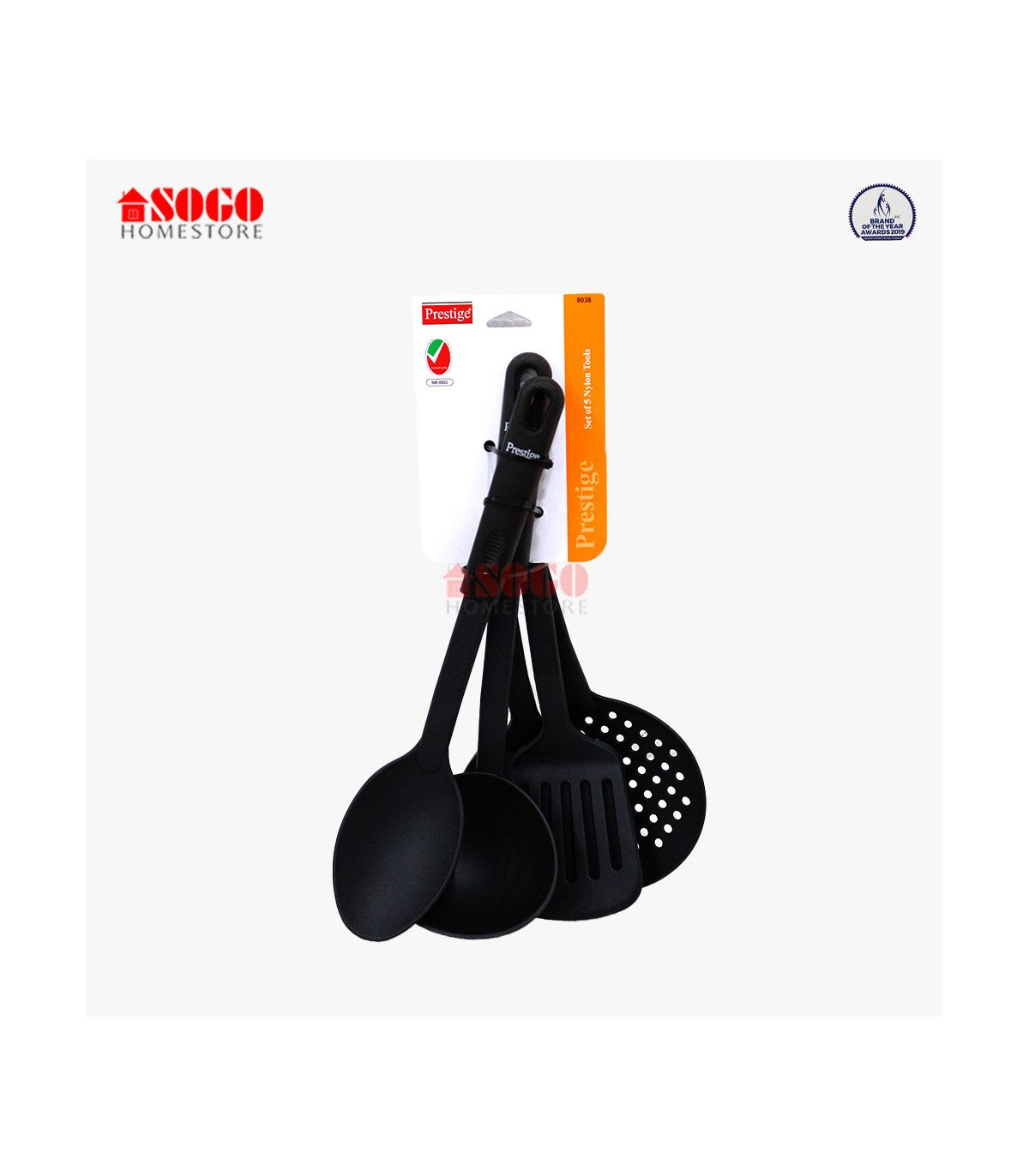 Prestige 5pcs Non-Stick Spoon Set (8038)