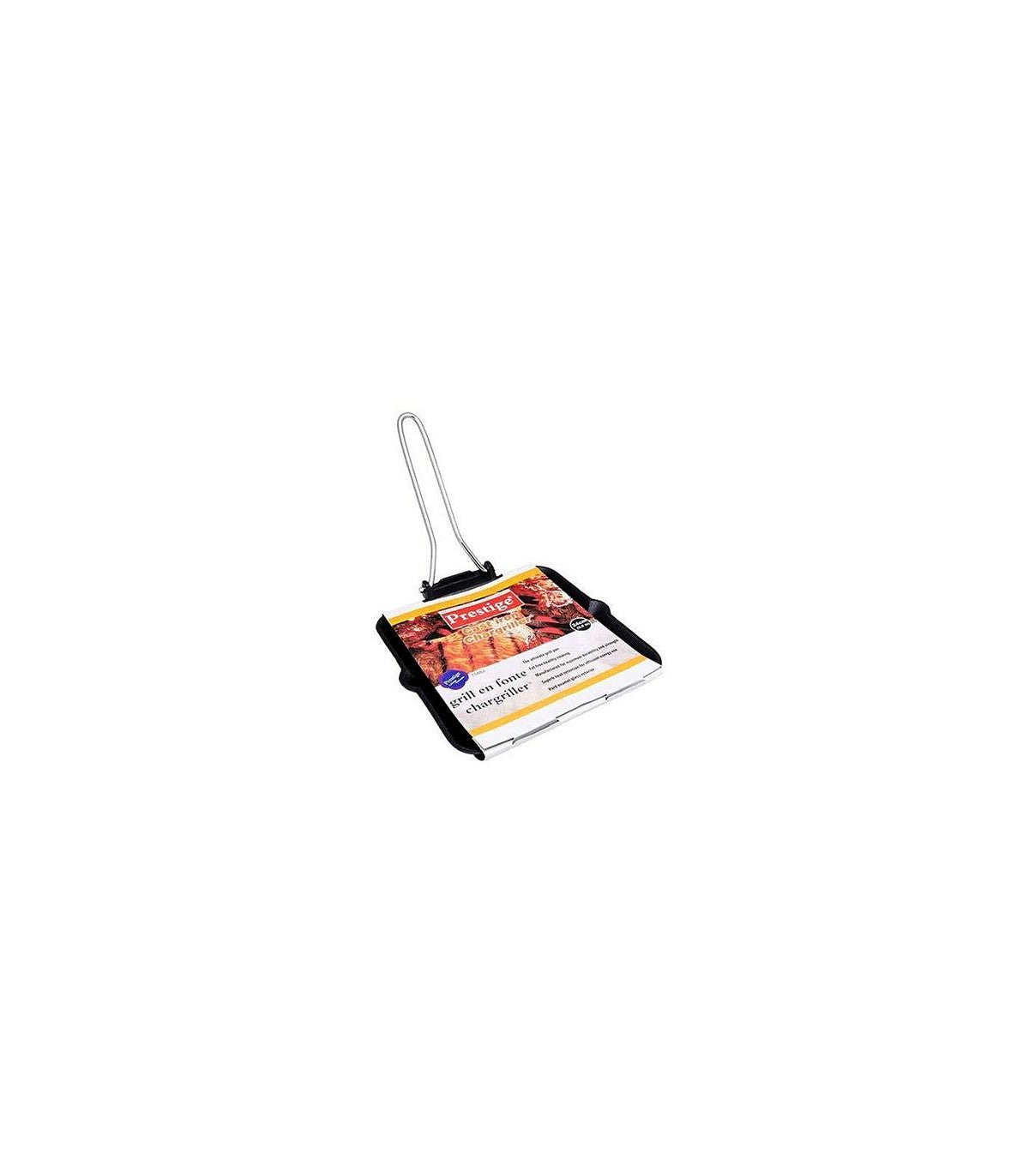 Prestige Cast Iron Grill Pan 24cm 6c (15862)