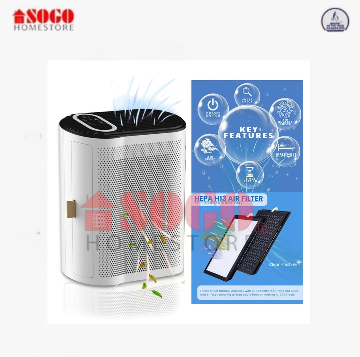 Sogo Air Purifier (JPN-6393)