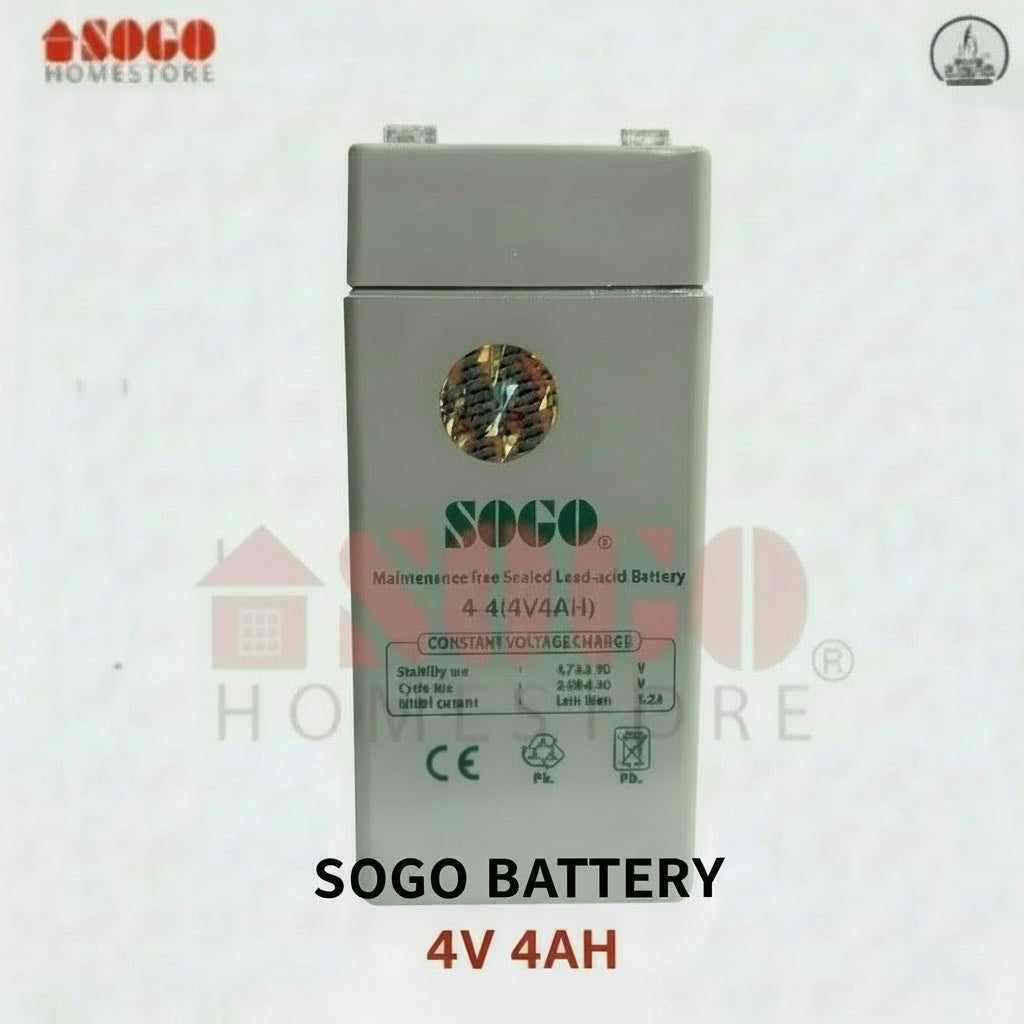 Sogo Rechargeable Battery 4V 4AH