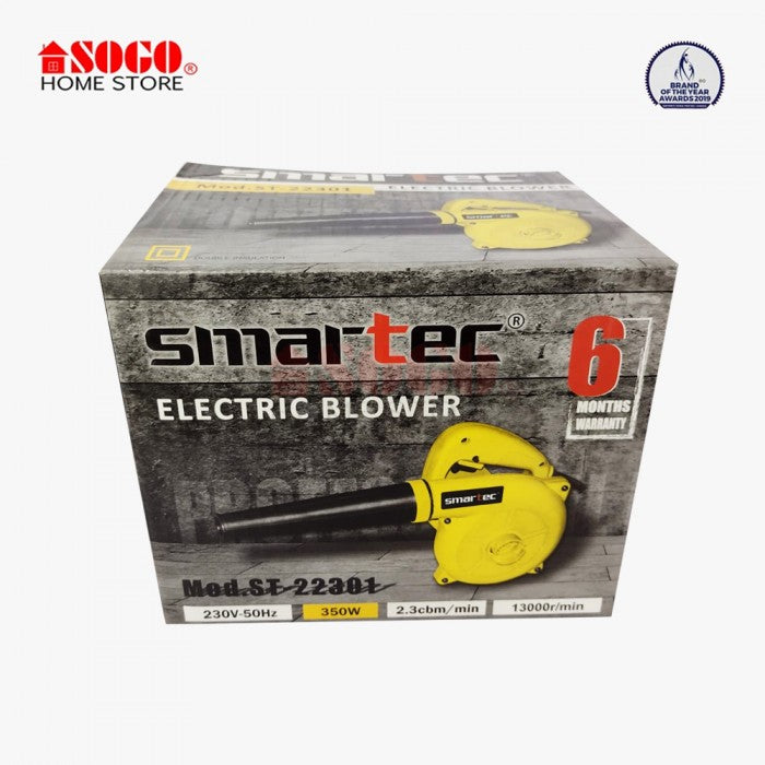 SMARTEC AIR BLOWER VACUUM DUST CLEANER - 350W yellow