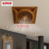 Sogo Ceiling Box Fan ( JPN-777) Brown