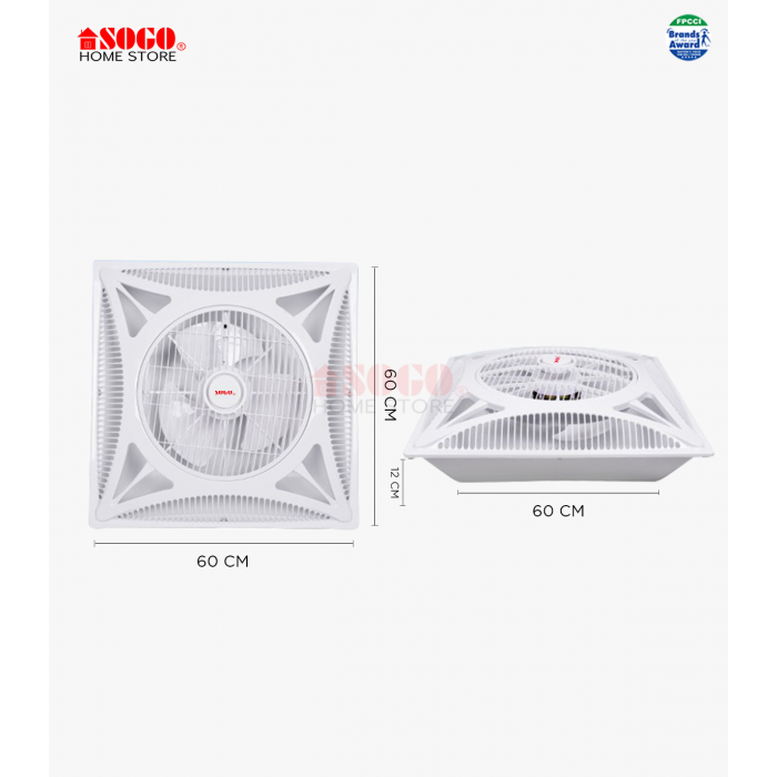 Sogo Ceiling Box Fan ( JPN-777)