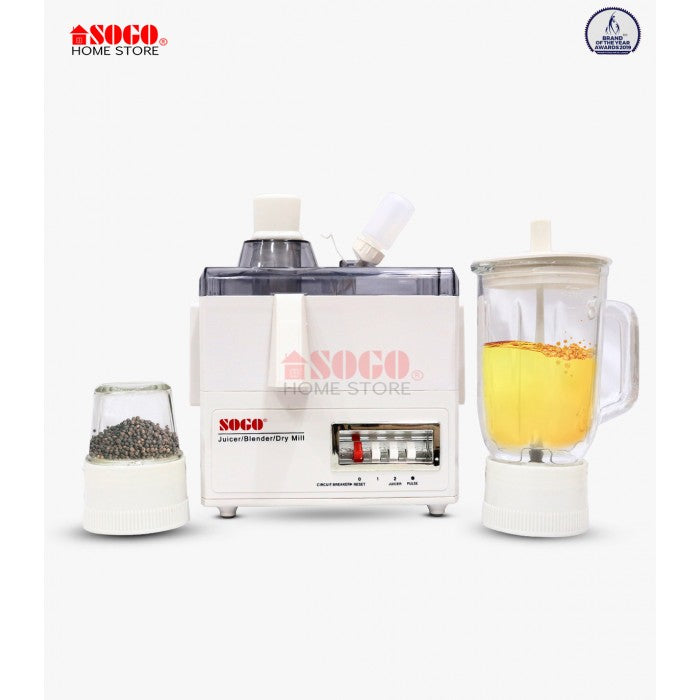 Sogo JPN-522 deluxe 3 in 1 juicer blender