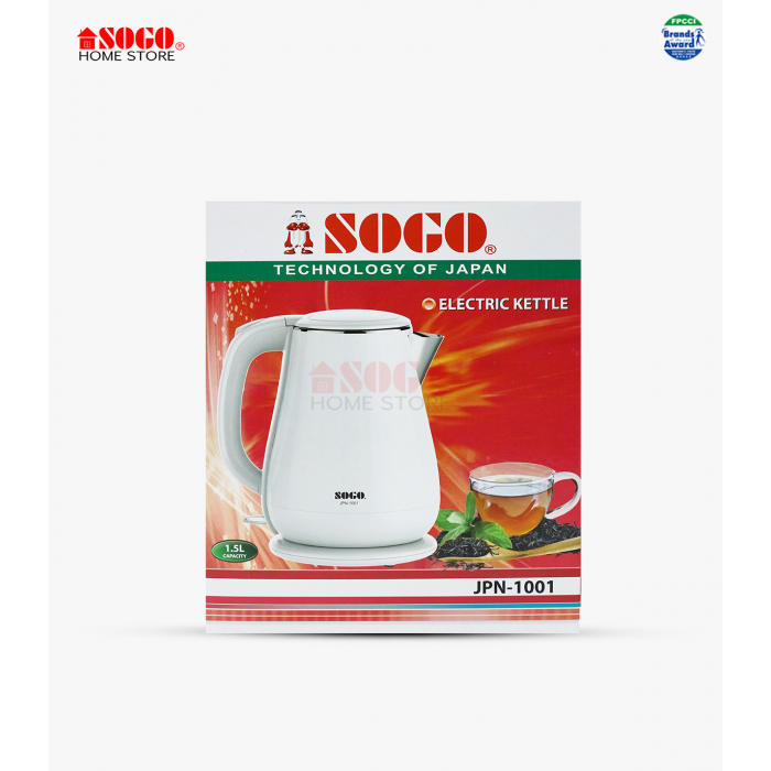 Sogo Electric Kettle (1.5Liter) (JPN-1001)