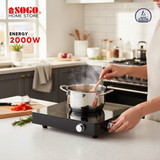 Sogo JPN-667 Infrared Electric Stove – 2000W Portable Ceramic Cooker