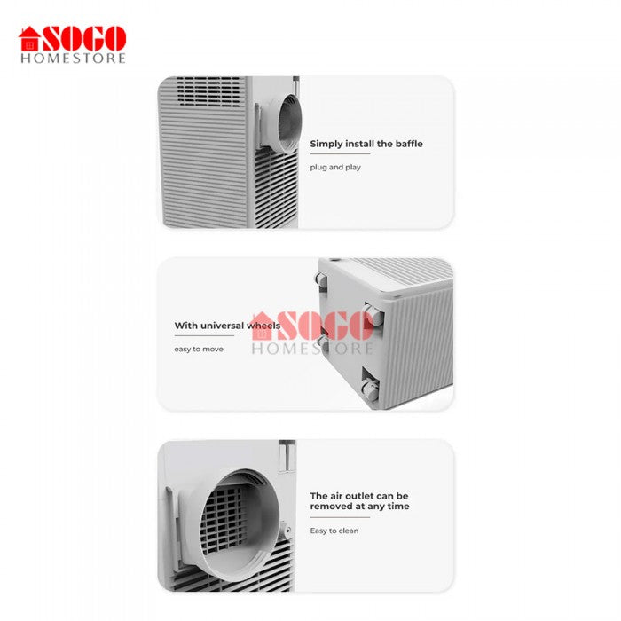 Sogo Portable Air Conditioner 9000BTU