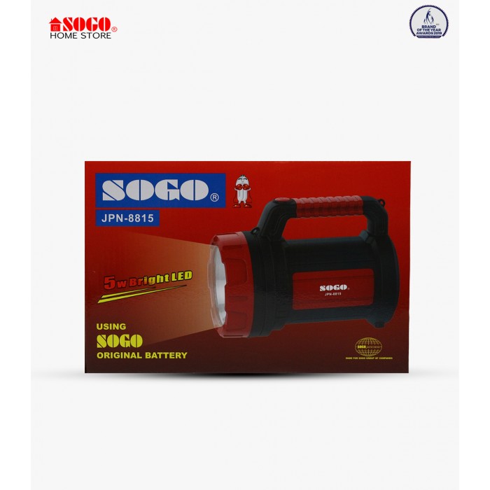 Sogo Rechargeable 5w Led Torch Light (JPN-8815)