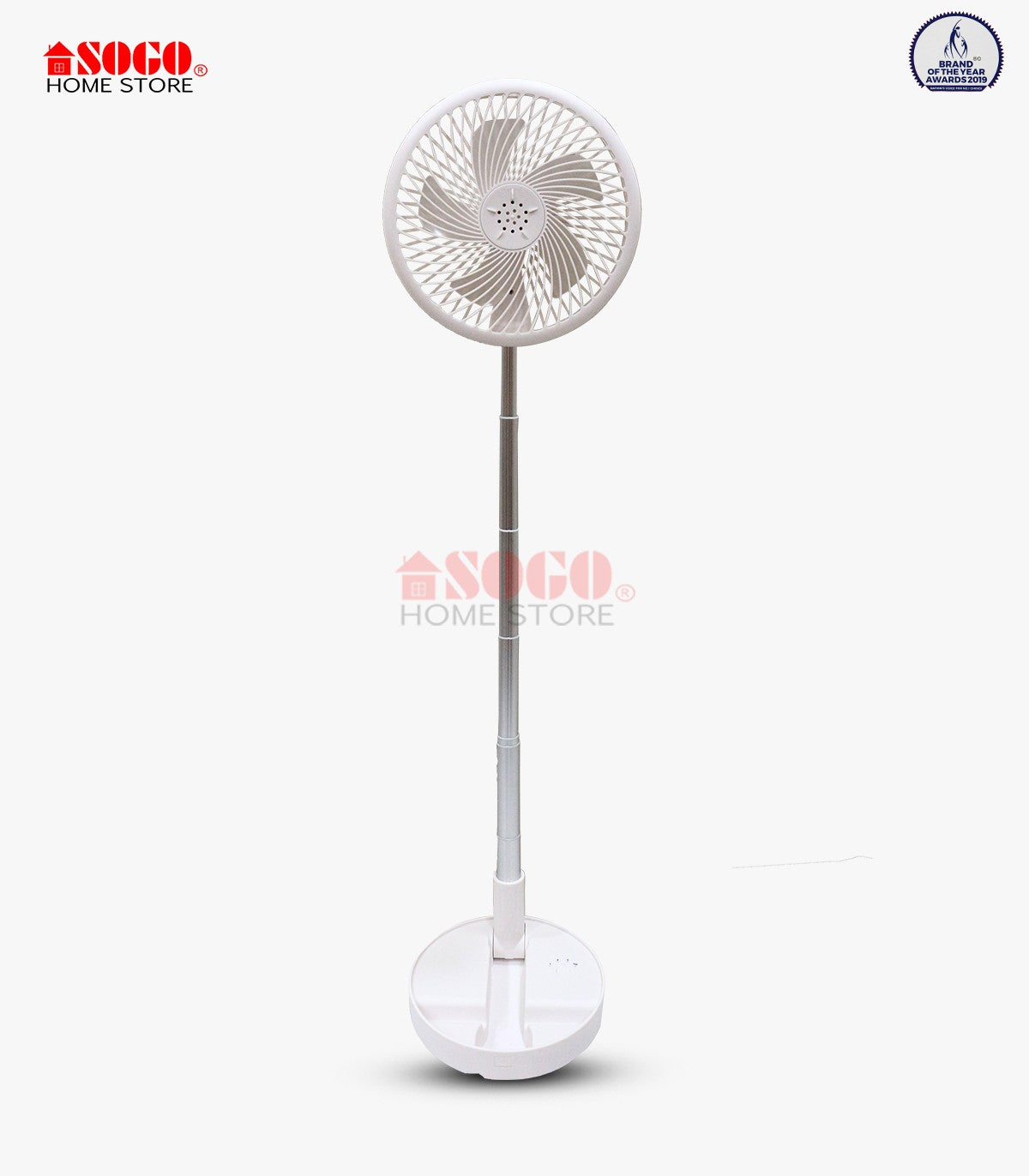 Sogo Rechargeable Mini USB Portable Fan (JPN-523) PINK