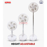 Sogo Rechargeable Mini USB Portable Fan (JPN-523) PINK