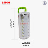 Sogo Rechargeable Emergency Led Lantern Light (JPN-280)