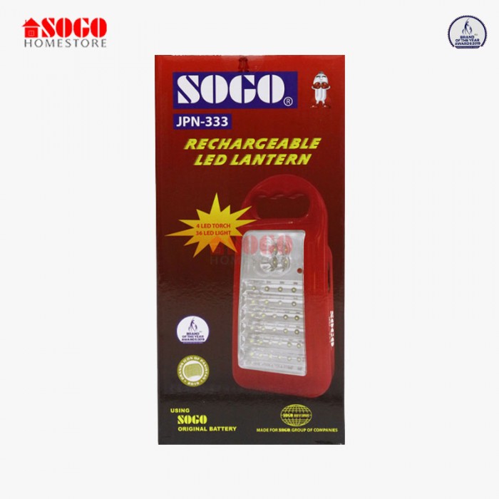Sogo Rechargeable Emergency Led Lantern Light (JPN-333)