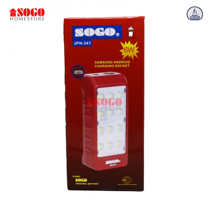 Sogo Rechargeable Emergency Led Lantern Light (JPN-341)