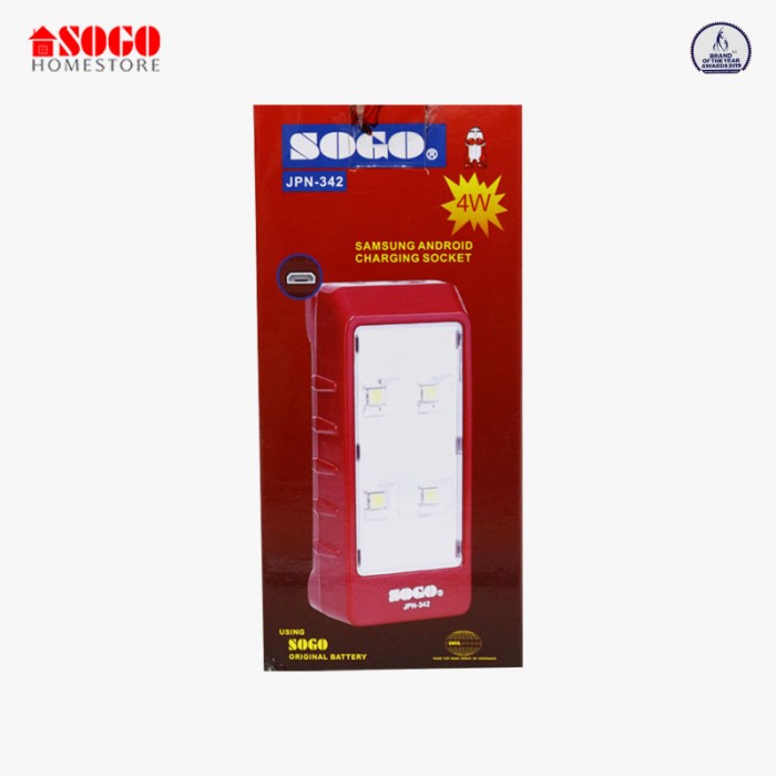 Sogo Rechargeable Emergency Led Lantern Light (JPN-342)