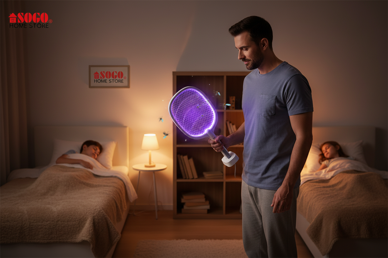 Sogo Rechargeable Insect Killer Racket (JPN-396)