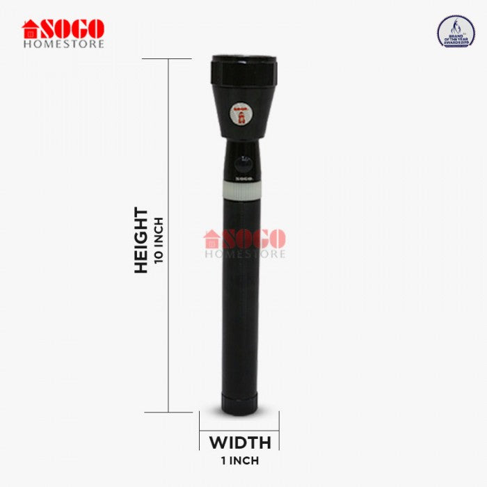 Sogo Rechargeable Metal High Power 5w Led Torch Light (JPN-314)