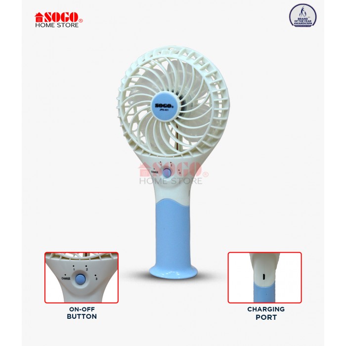 Sogo USB Rechargeable Mini Hand Fan (JPN-401)
