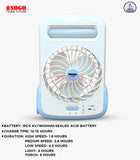 Sogo Rechargeable Mini Table-Desk Fan (JPN-402)