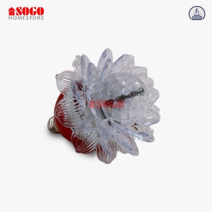 Sogo Revolving Flower Lamp 3 LED (B22) Pin Type