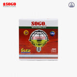 Pack Of 6 Sogo Revolving UFO Style 6 LED Bulb (B22) Pin Type
