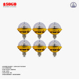 Pack Of 6 Sogo Revolving UFO Style 6 LED Bulb (E27) Screw Type